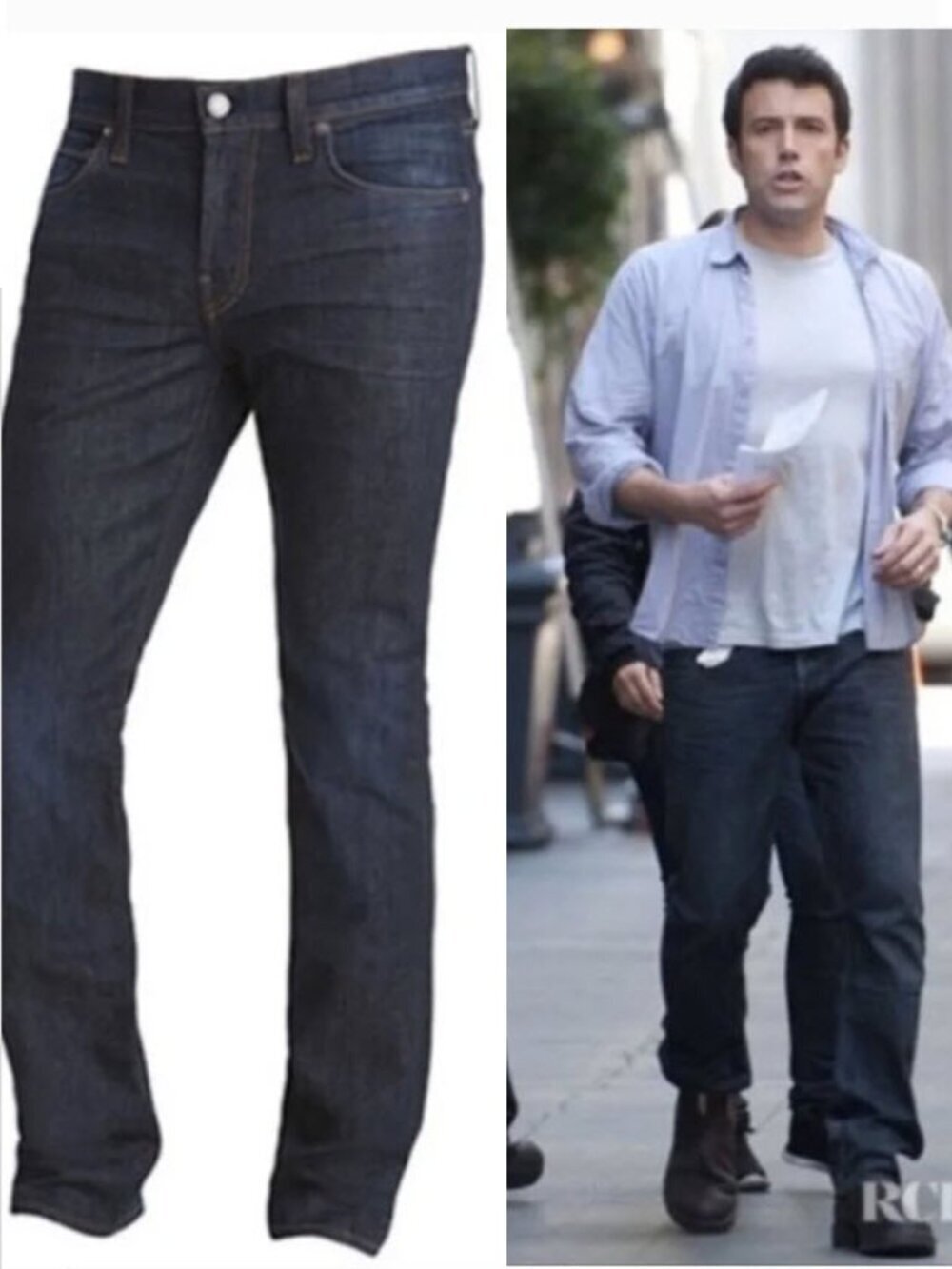 J Brand Kane Dark Boone Slim Straight Jeans size 34